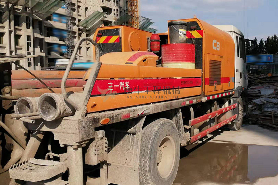 2015年三一10020車(chē)載泵專(zhuān)業(yè)出售，助力高效施工——唐牛工程機(jī)械